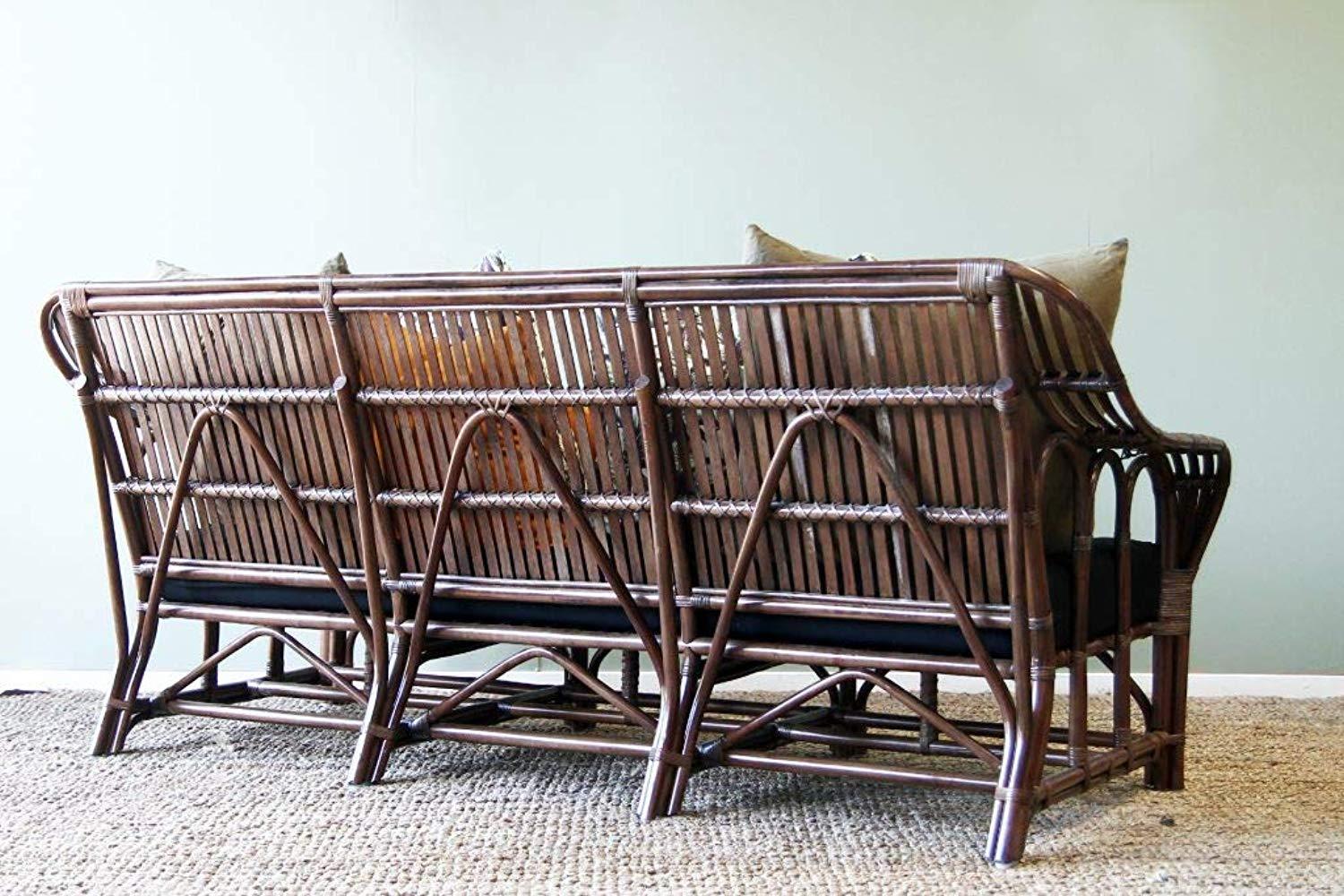 IRA Wicker Daybed (Natural Burnt Sienna) - IRA Furniture