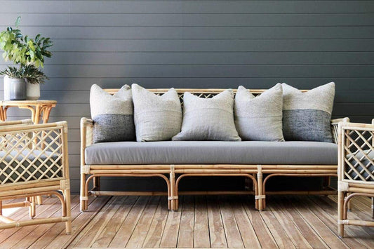 IRA Wicker Daybed, Natural - IRA Furniture
