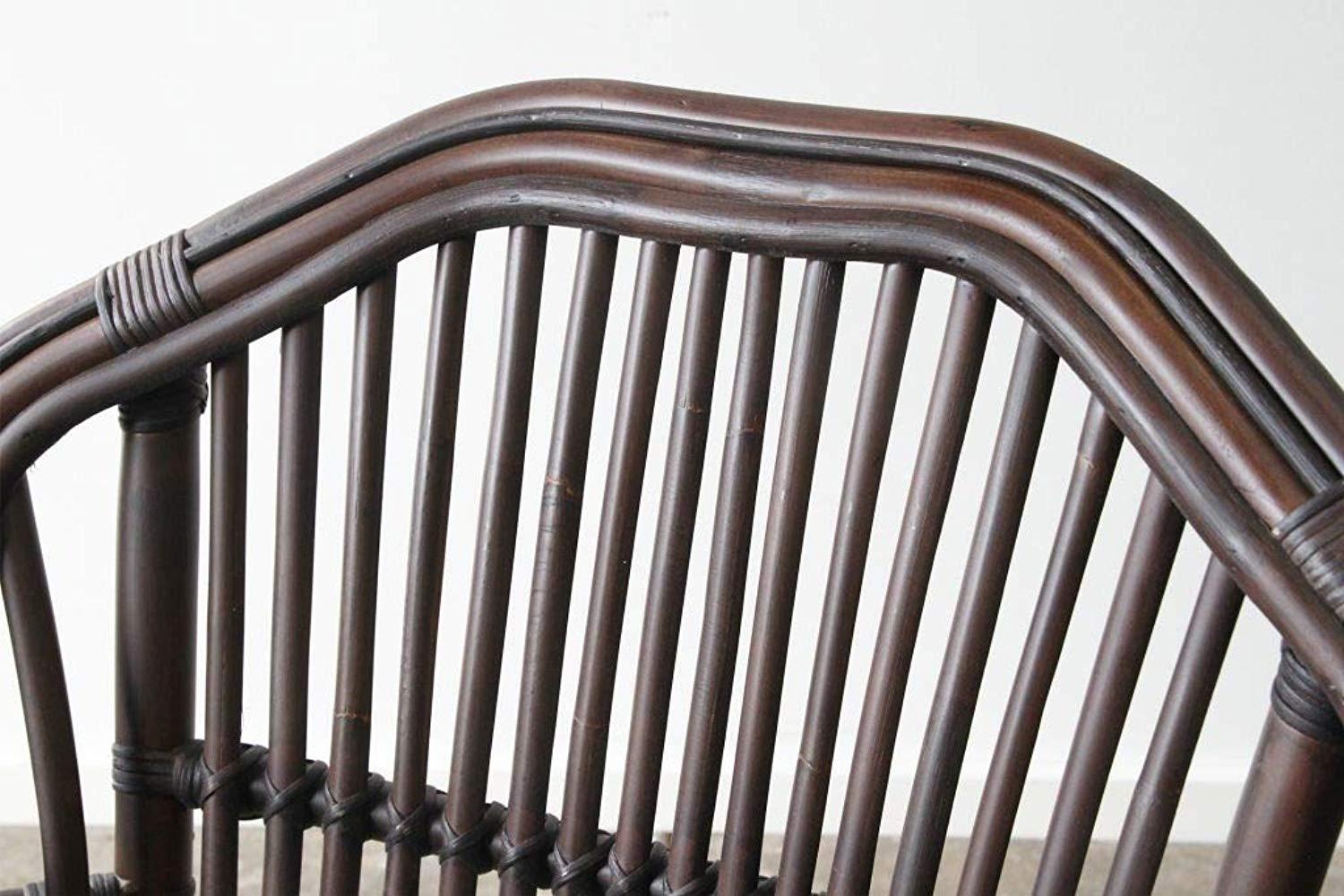 IRA Brown Polish Garden Armchair - IRA Furniture