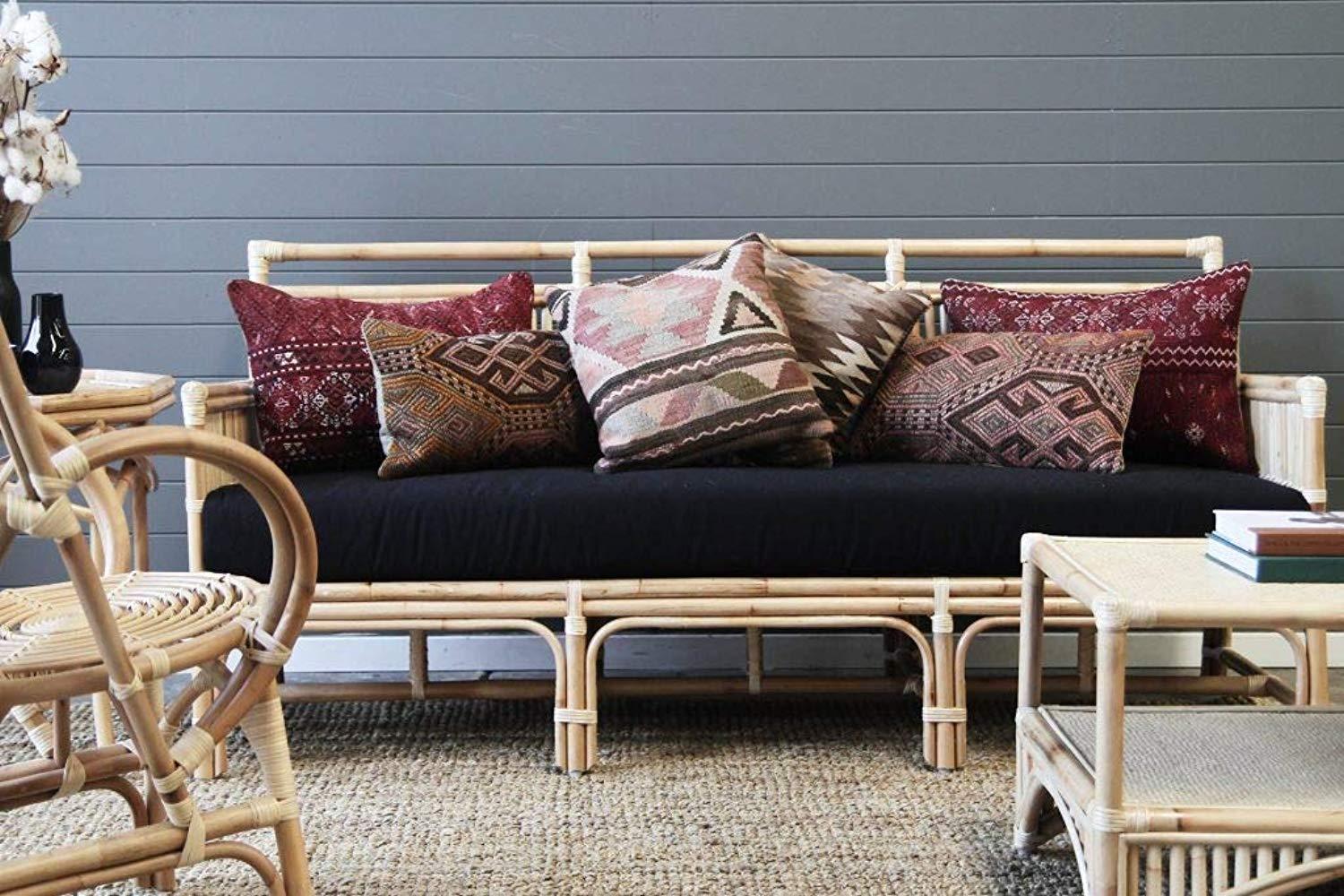 IRA Wicker 3 Seater, Natural - IRA Furniture