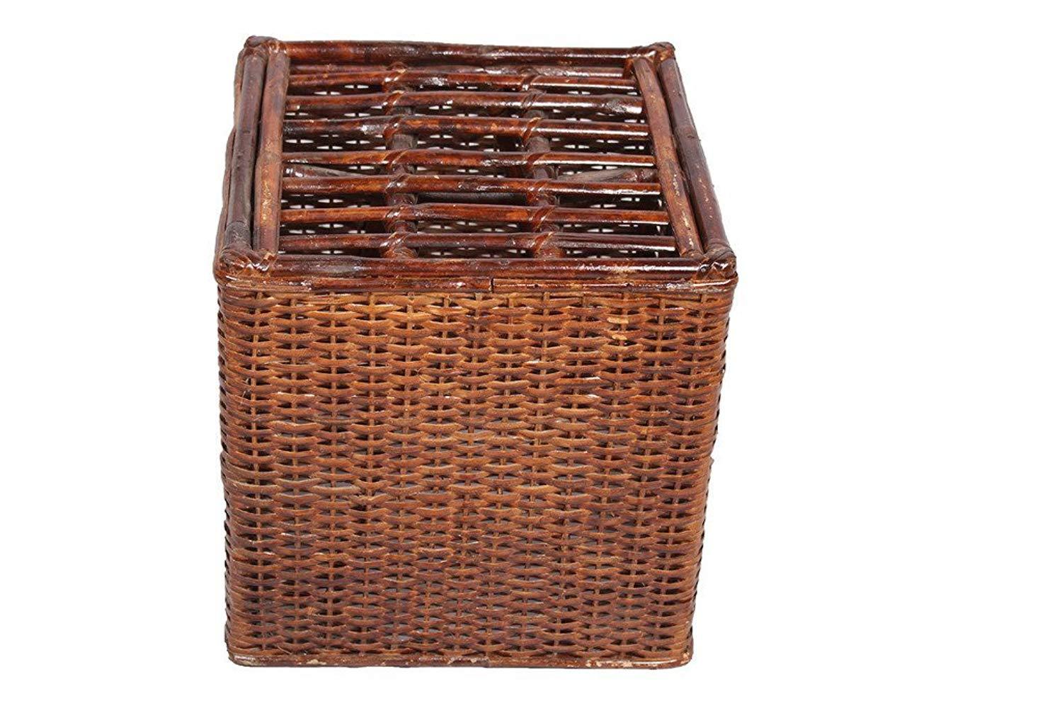 IRA Wicker Square Pouffe(Stool) - IRA Furniture