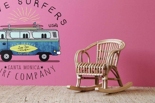 IRA Kid's Rocking Chair - Natural - IRA Furniture