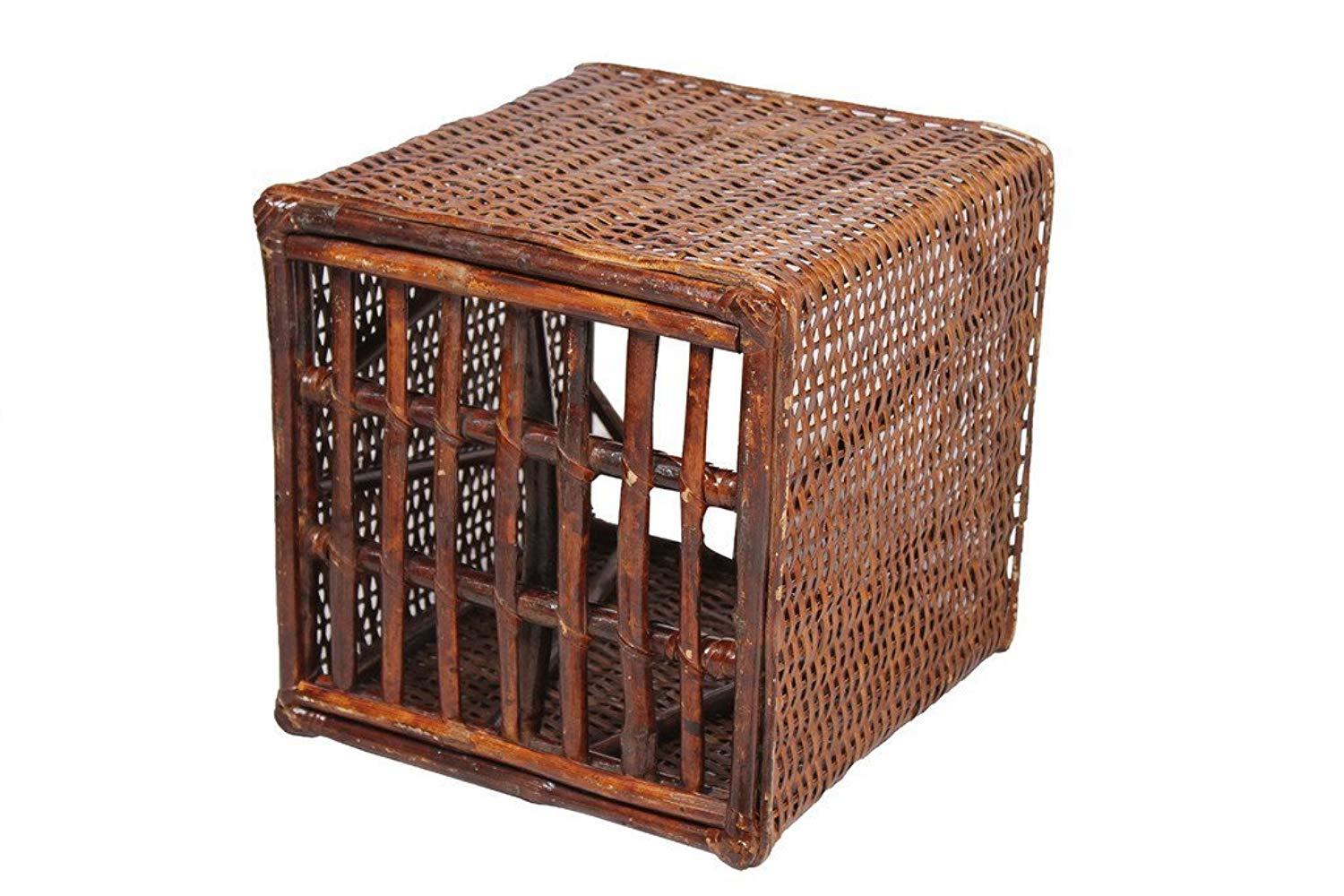 IRA Wicker Square Pouffe(Stool) - IRA Furniture