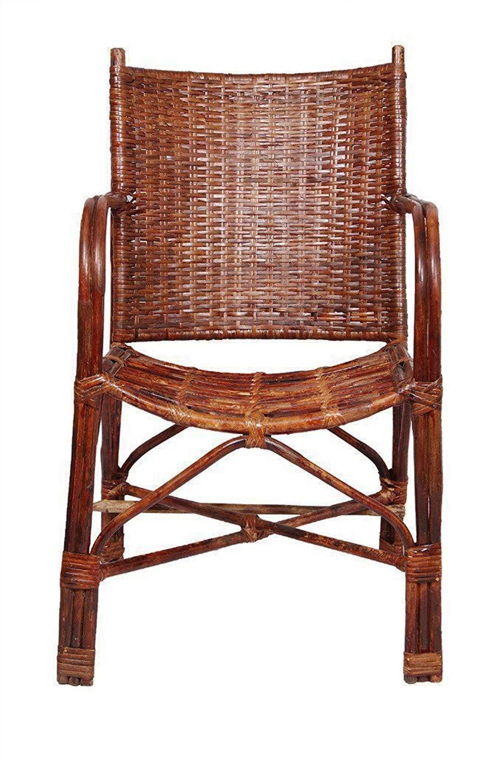IRA Wicker Contemporary Styled Arm Chair with Cushion - IRA Furniture