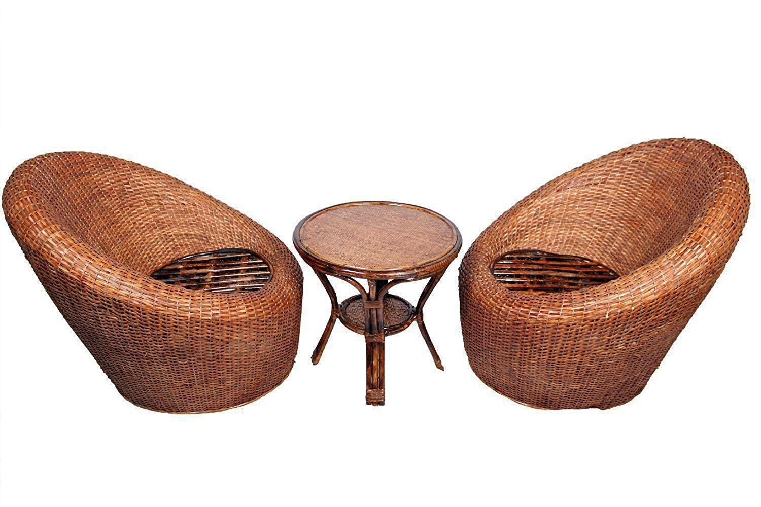 IRA Circular Styled Arm Chair with Table - IRA Furniture