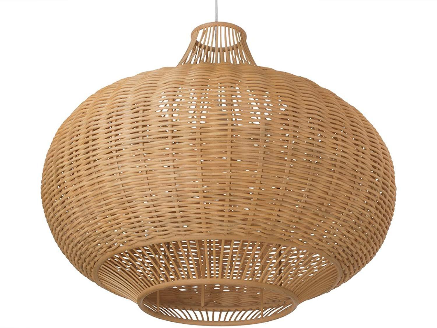 IRA Light Wicker Pendant Lamp - IRA Furniture