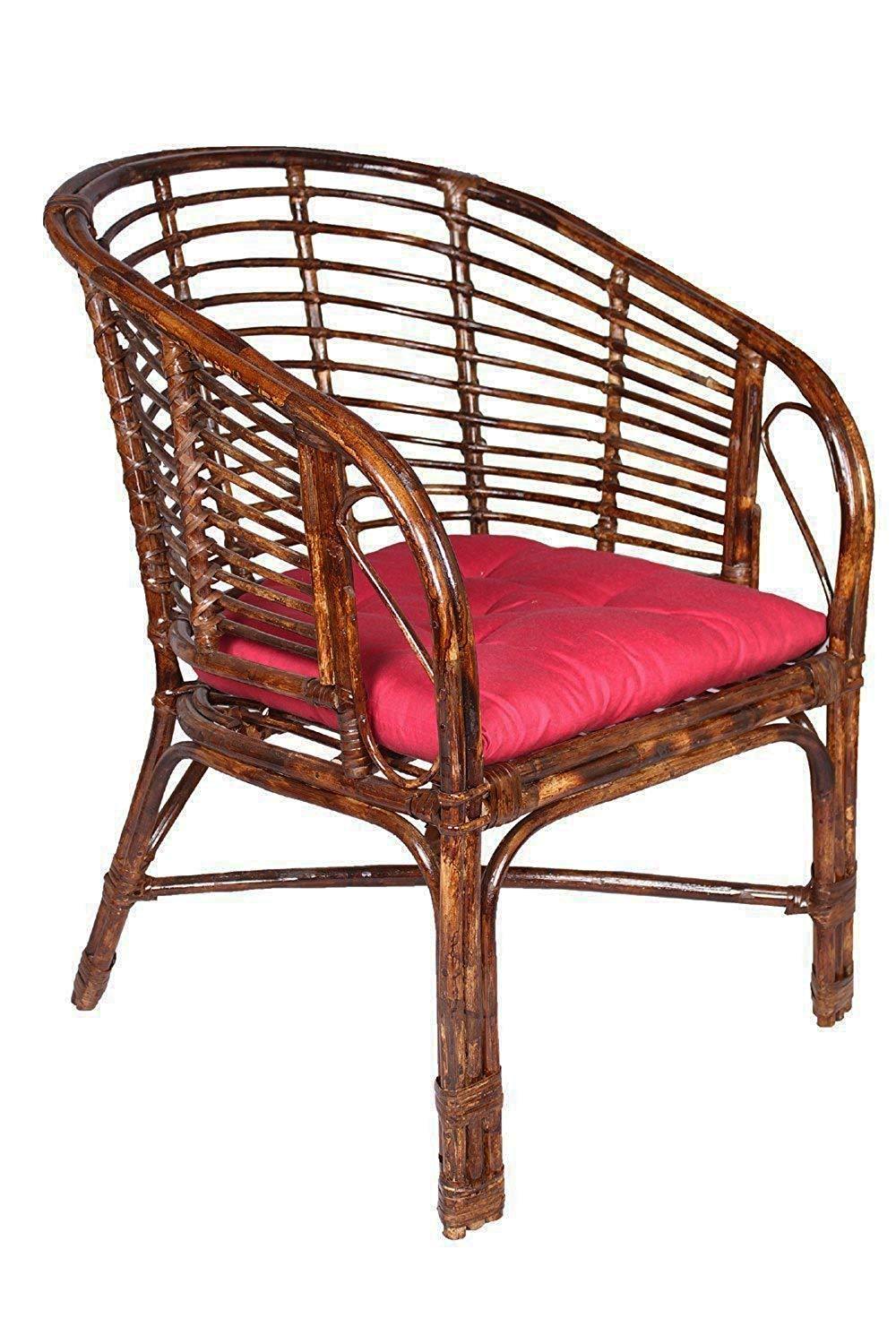 IRA Rattan Elegant Arm Chair with Cushion - IRA Furniture