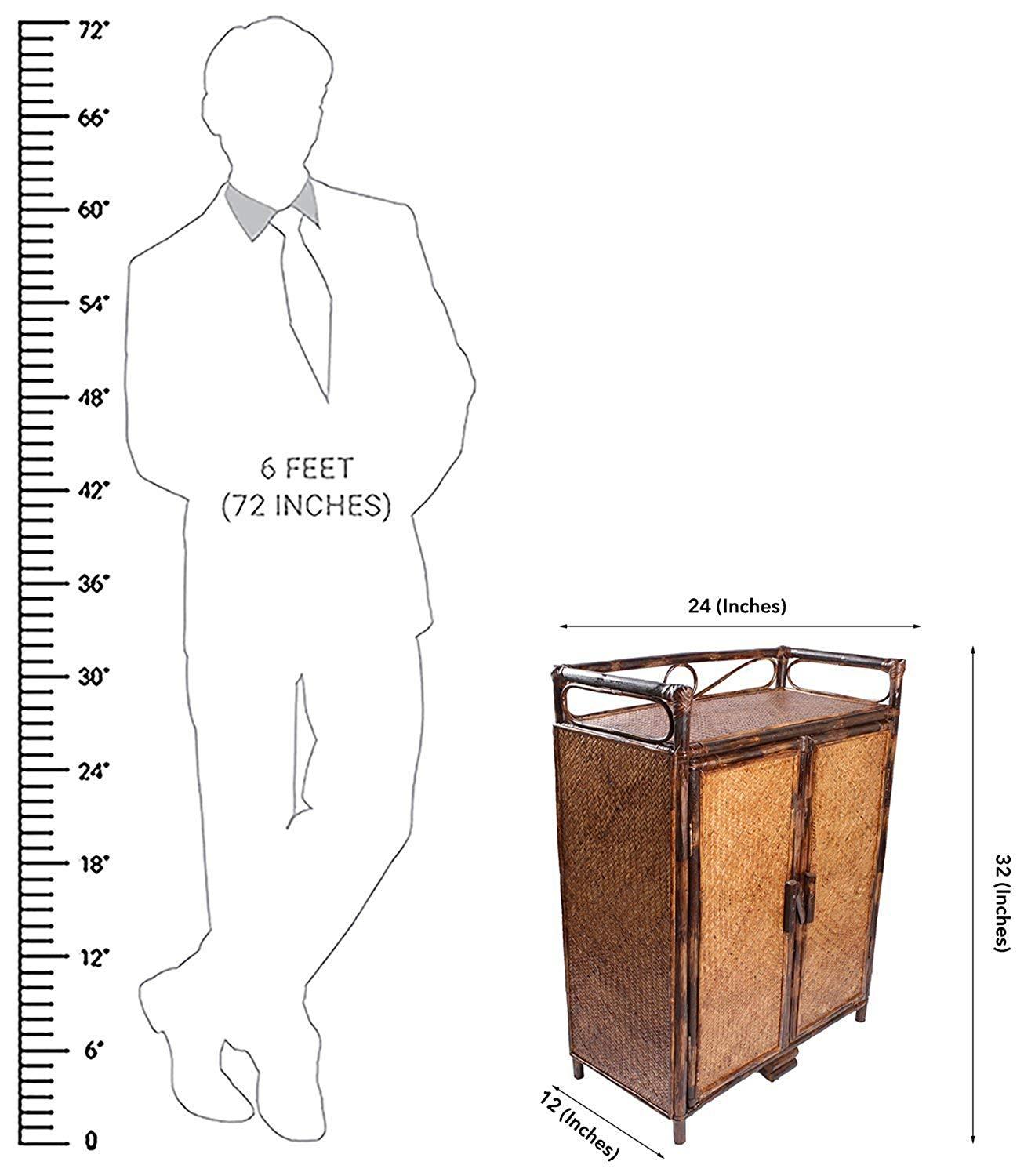 IRA Rattan Cabinet Rack - IRA Furniture
