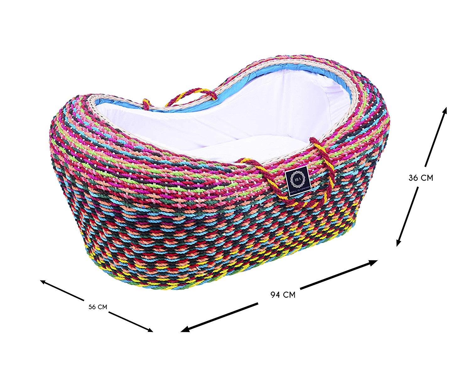 IRA Infant New Born Multicolor Bassinet - IRA Furniture