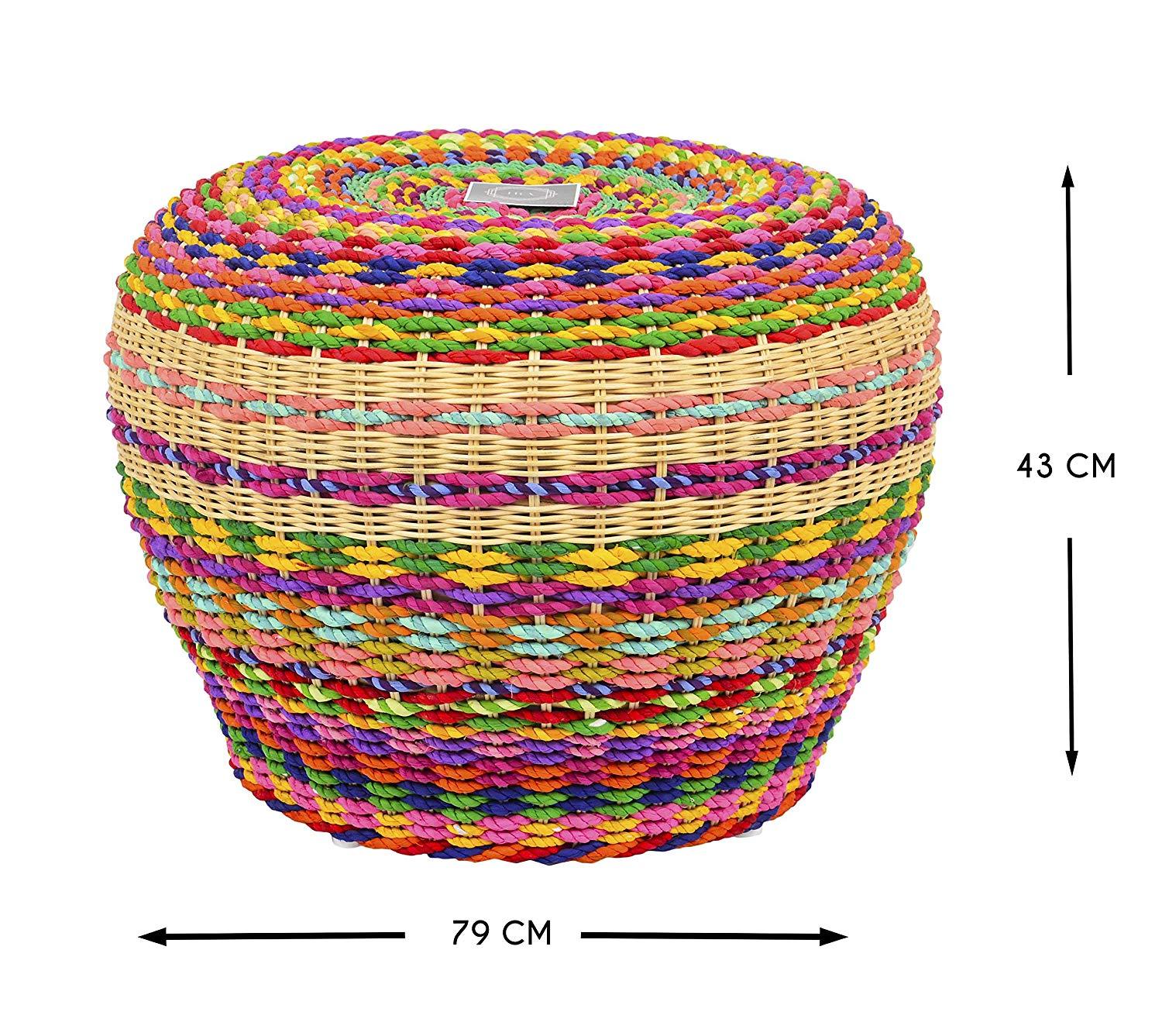 IRA Colorful Table Stool Ottoman - IRA Furniture