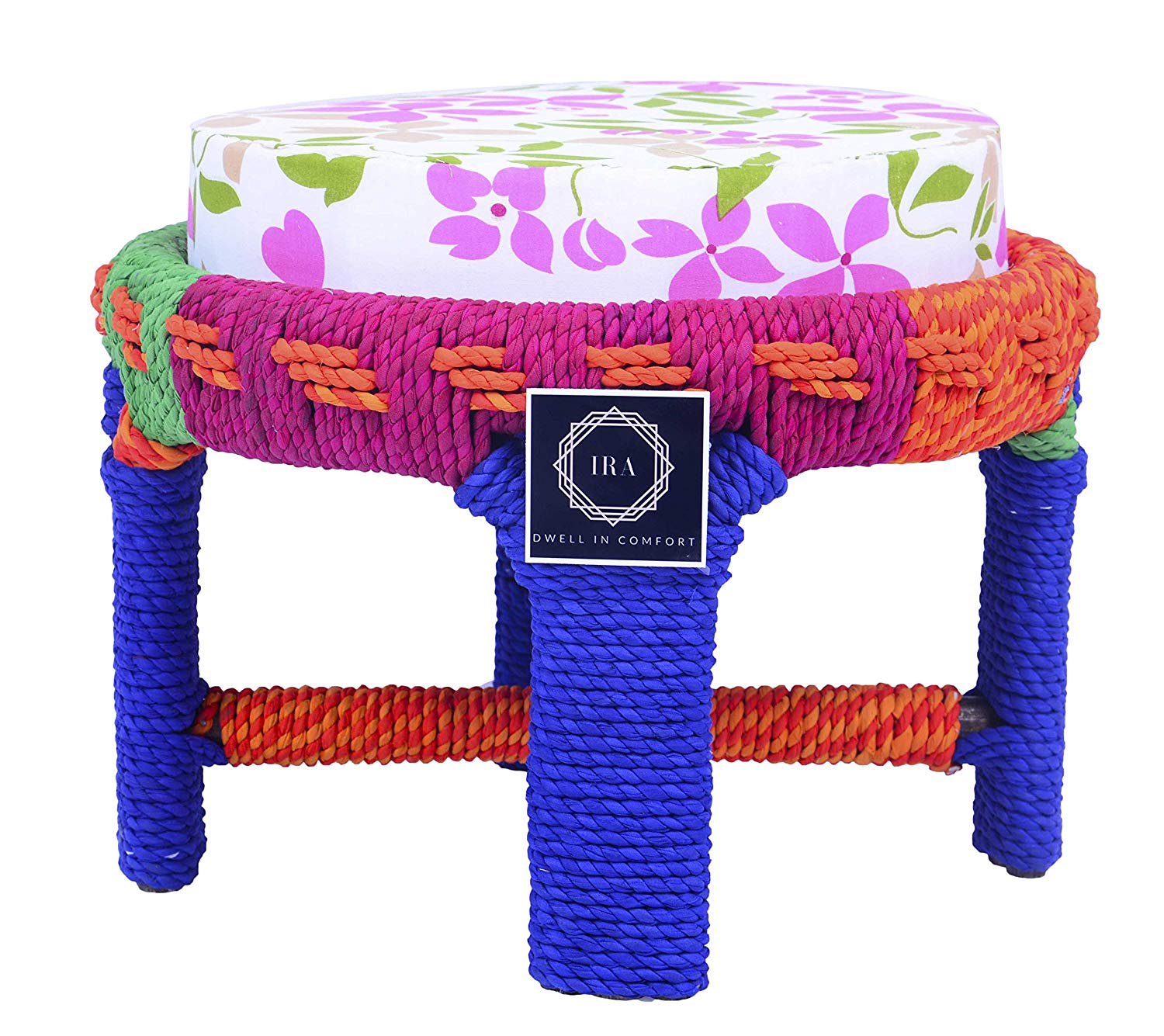 IRA Multicolor Indoor Outdoor Small Table/Stool - IRA Furniture