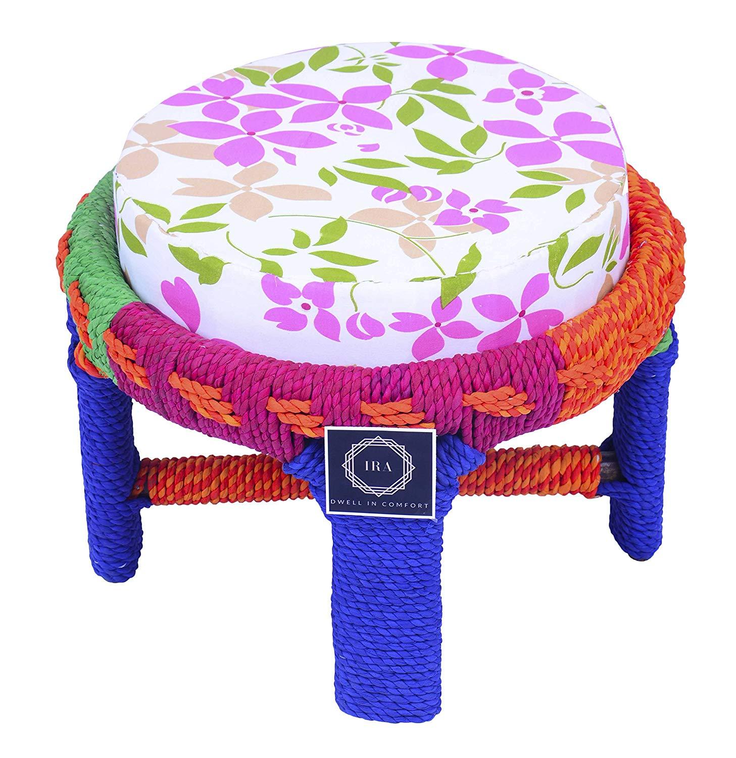 IRA Multicolor Indoor Outdoor Small Table/Stool - IRA Furniture