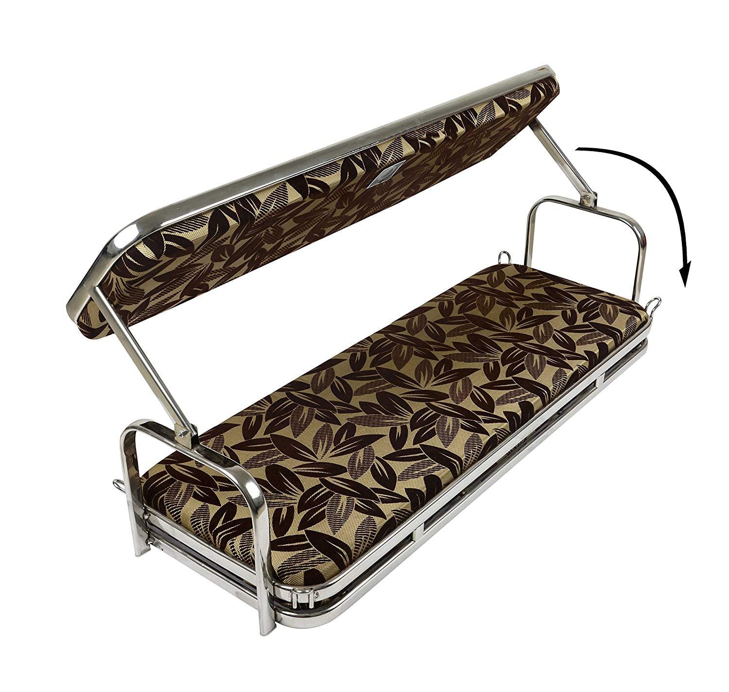 IRA Steel Sofa Cum Swing with Cushion - Backseat Reversible - IRA Furniture