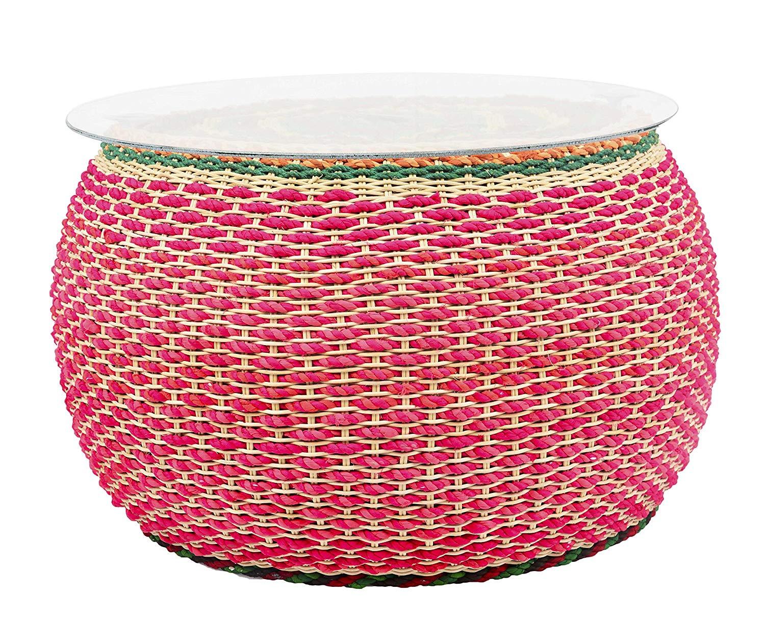 IRA Portable Table Ottoman Full View - India