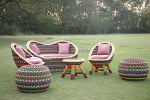 IRA Wedding Events Colorful Bohemian Sofa Set