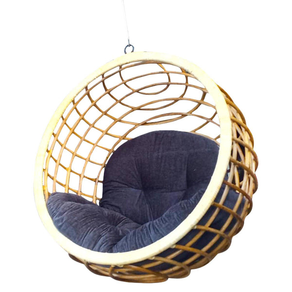 IRA Rattan Modern Round Swing Chair