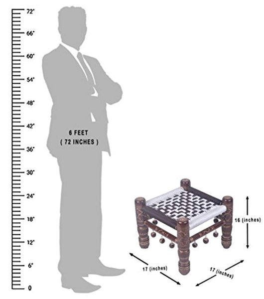 Chowki Khatli Chair Stool Bajot Balcony Seating - IRA Furniture