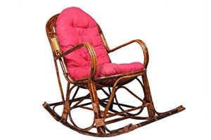 IRA Rattan Modern Rocking Arm Chair With Cushion - IRA Furniture