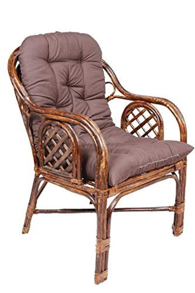 IRA Living Room 4 Seater (Rattan & Wicker,Brown) - IRA Furniture