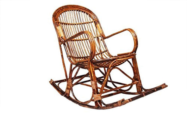 IRA Rattan Modern Rocking Arm Chair With Cushion - IRA Furniture