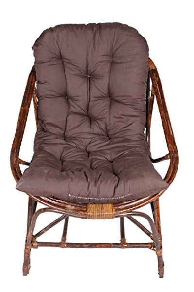 IRA Art Living Room Rattan Arm Chair with Cushion - IRA Furniture