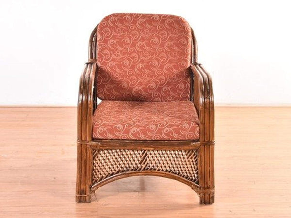 IRA Bamboo 5-Seater Sofa Set (Brown, Standard) - IRA Furniture
