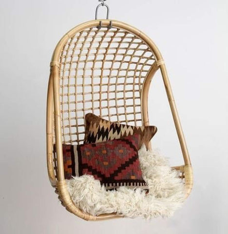 IRA Furniture Rattan Modern Swing Chair - IRA Furniture