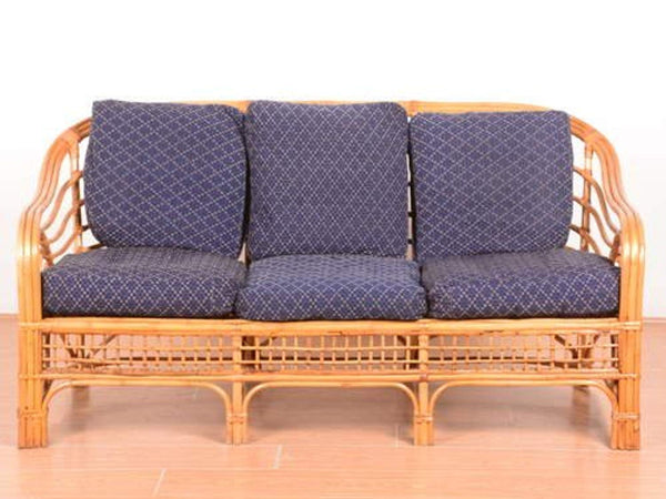 IRA Rattan Wicker 5 Seater Sofa Set (Natural Colour) - IRA Furniture