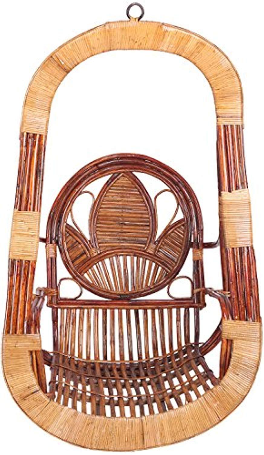 IRA Cane Garden Indoor Outdoor Swing (Brown) - IRA Furniture