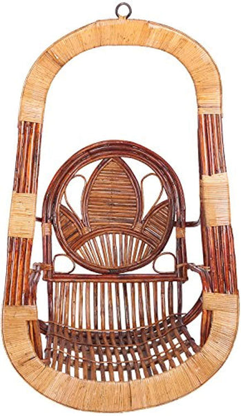 IRA Cane Garden Indoor Outdoor Swing (Brown) - IRA Furniture
