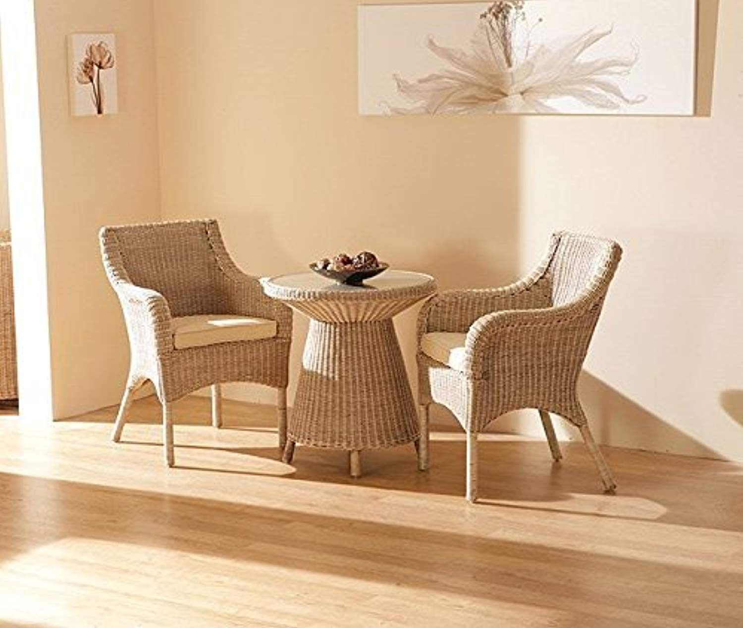 IRA Set of 3 Tea Table (Honey) - IRA Furniture