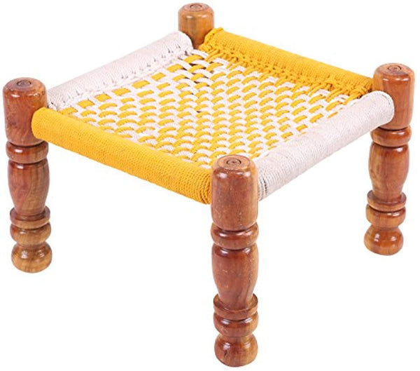 IRA Garden Balcony Pooja Chowki (Orange) - IRA Furniture