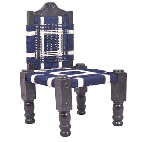 IRA Wooden Back-Foldable Khatli Bajot Chowki Chair - Foldable - IRA Furniture