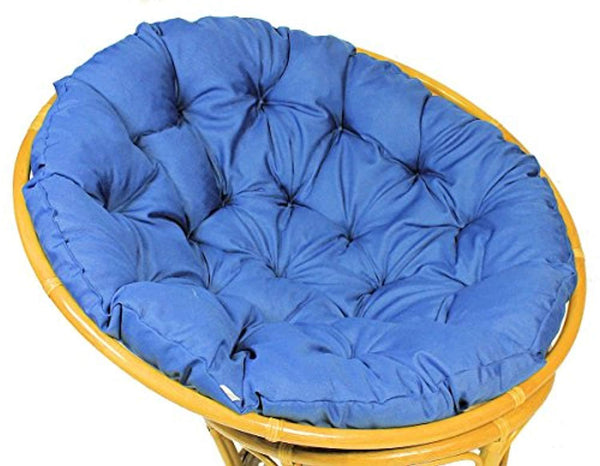 IRA Blue Cushion for Papasan Chair Replacement - Floor Cushion - IRA Furniture