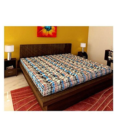 IRA Double Bed Soft cotton Mattress gadda(4 Inch) - IRA Furniture