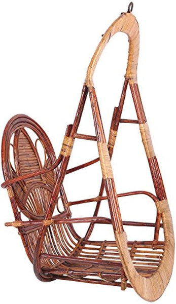 IRA Cane Garden Indoor Outdoor Swing (Brown) - IRA Furniture