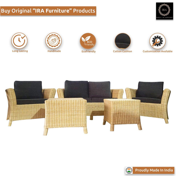 IRA Wicker Rattan Sofa Set