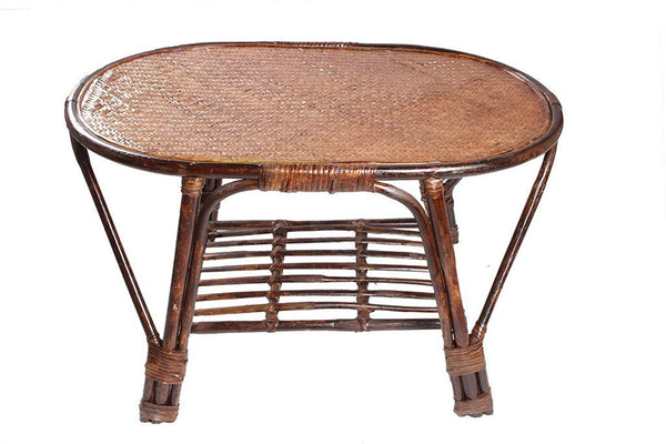 IRA Rattan Modern Oval Table - IRA Furniture