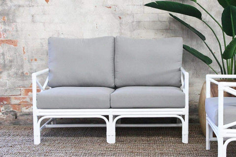 IRA 2 Seater White Retro sofa - IRA Furniture