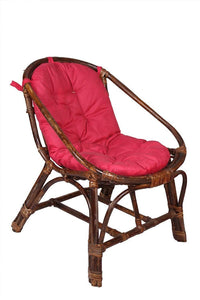 IRA Wooden Arm Chair with Back Support, 58x61x74cm(Multicolour) - IRA Furniture