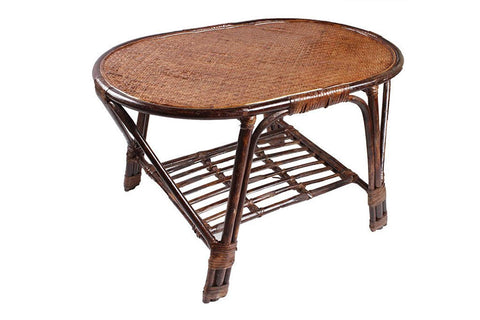 IRA Rattan Modern Oval Table - IRA Furniture