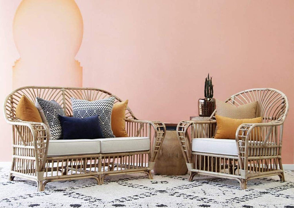 Cane couches for sale deals