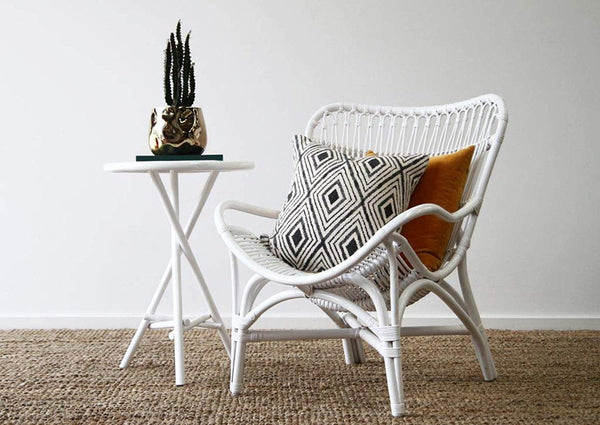 IRA Butterfly Armchair – White - IRA Furniture