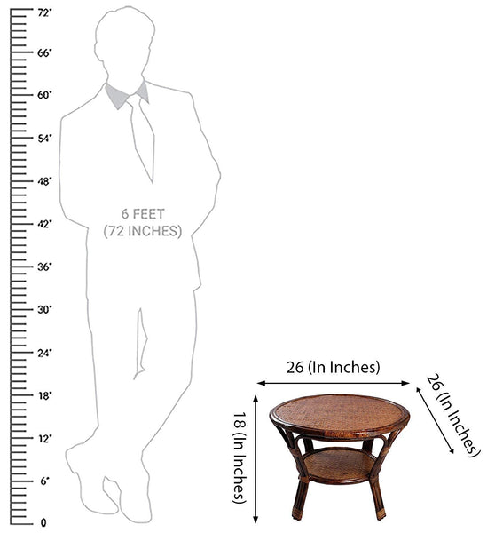 IRA Brown Coffee Table - IRA Furniture
