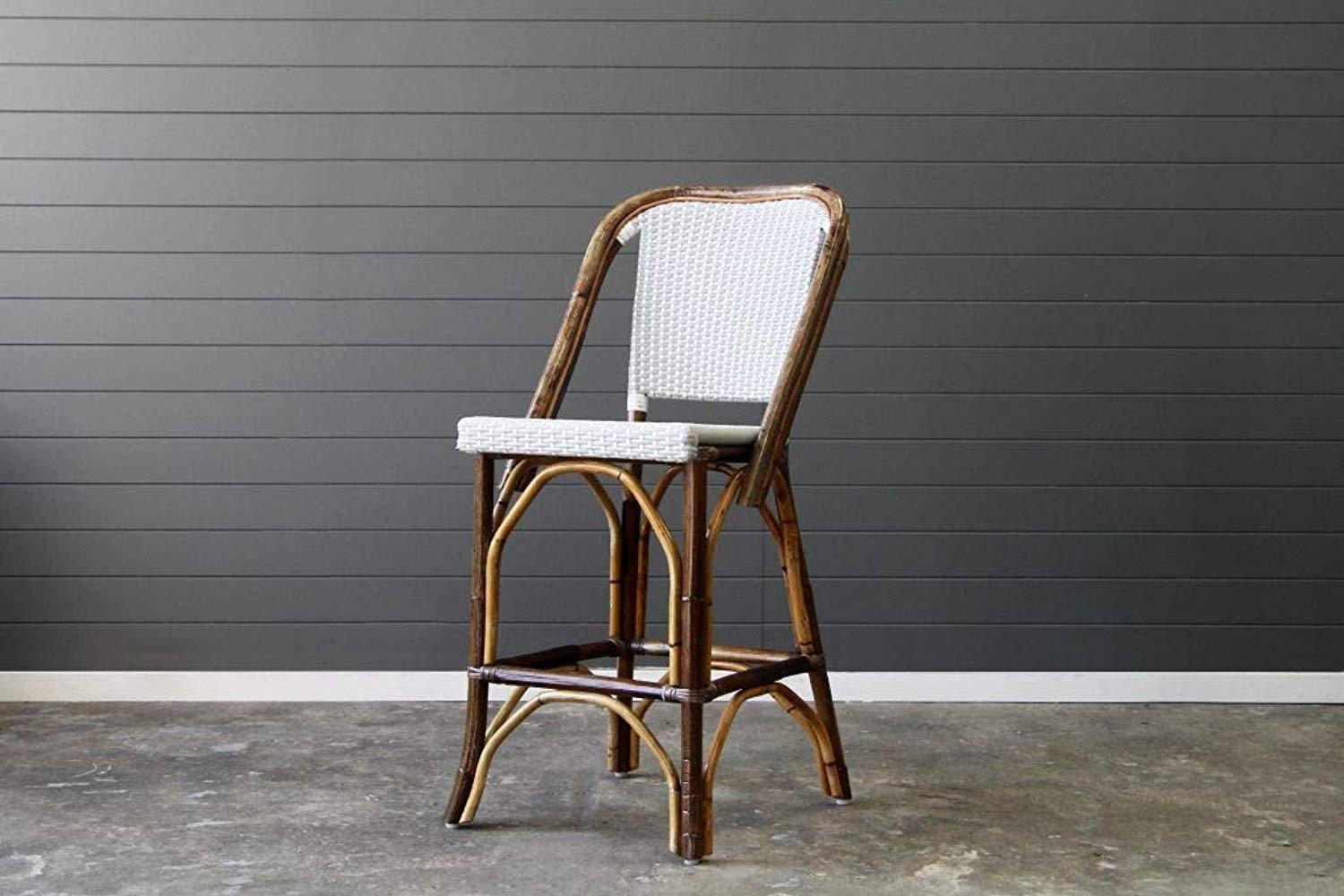 IRA Barstool Kitchen Stool- Brown Polish - IRA Furniture