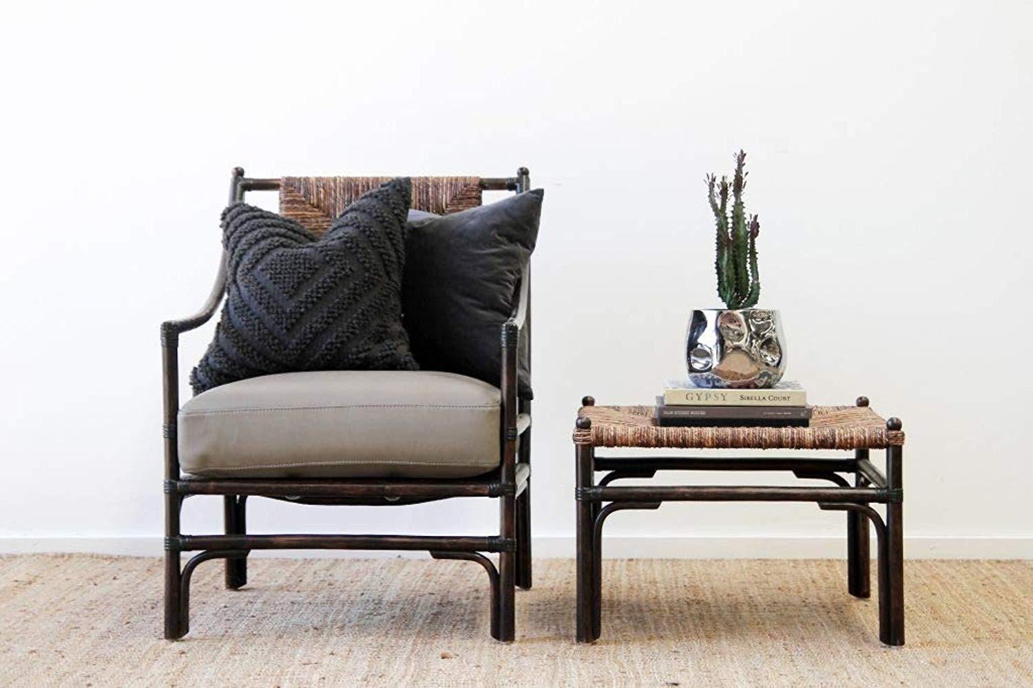 IRA Hemingway Armchair & Ottoman - IRA Furniture