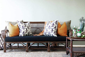 IRA Wicker Daybed (Natural Burnt Sienna) - IRA Furniture