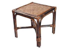 IRA Rattan and Wicker Square Pouffe (Mudah) - IRA Furniture