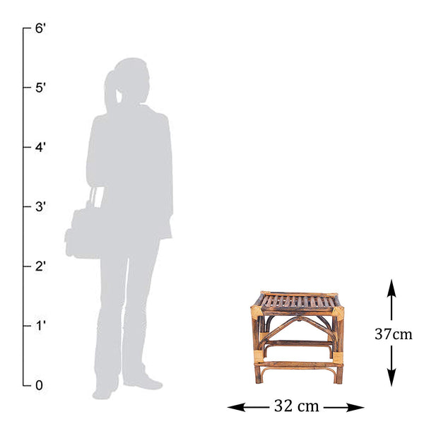 IRA Elegant Square Stool Chair - IRA Furniture