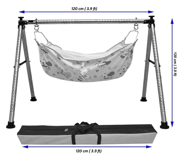 IRA Baby Cradle N Swing (Multi colour) - IRA Furniture